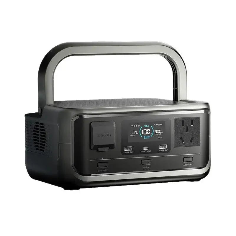 300W Portable Power Station | 256Wh Emergency Backup Battery with AC, DC & USB by TED