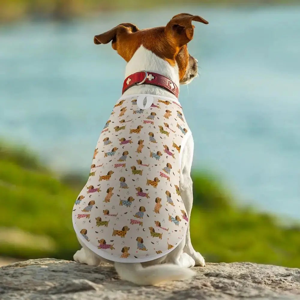 Breathable Summer Pet Clothing for Dogs and Cats by Inkedjoy