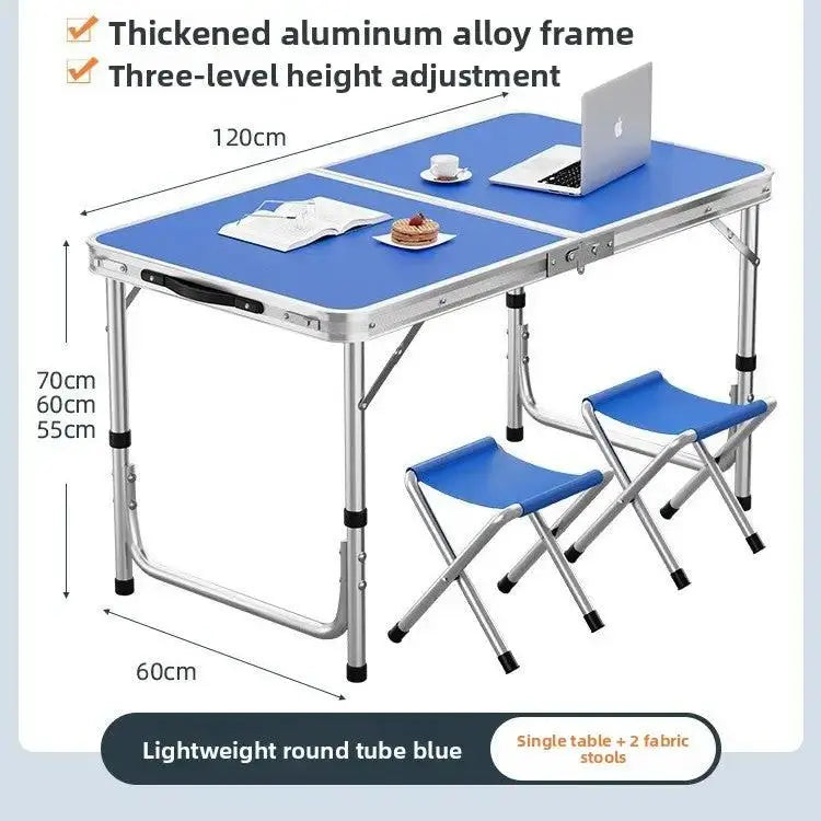 Small folding dining table and chairs by TED