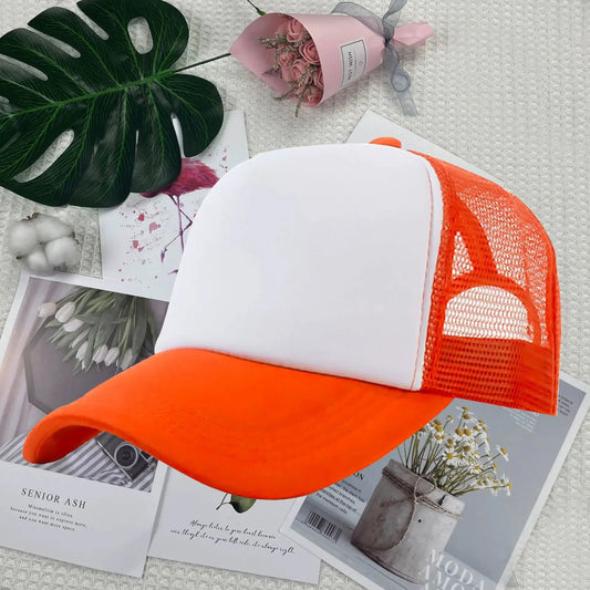 Personalized Breathable Mesh Sun Hat | Custom Embroidered Unisex Outdoor Cap by TED