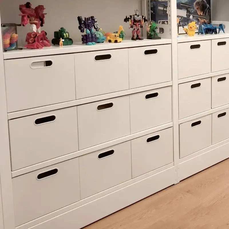 Stackable Plastic Storage Box with Lid | 12L Modular Home Organizer by TED