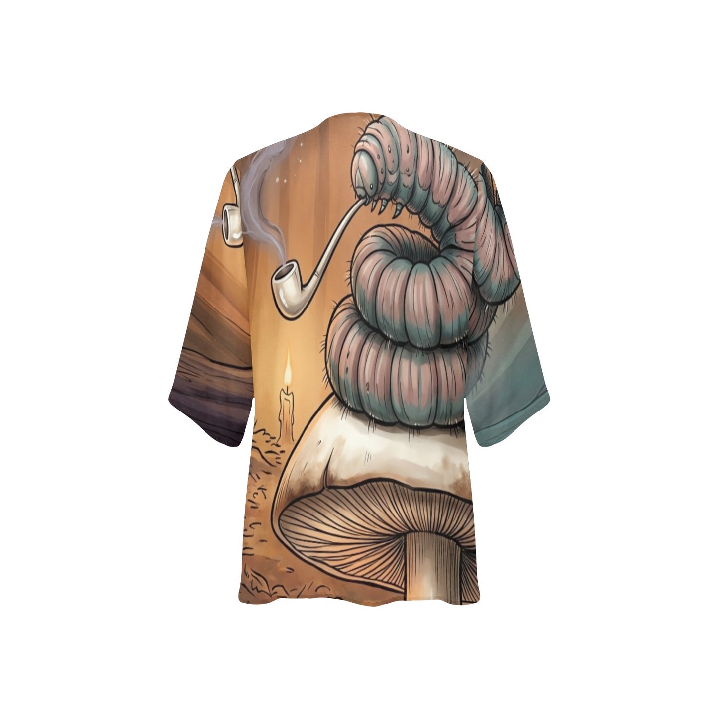 Alice in Wonderland Kimono for Beach Cover Up and Style - Cherished Harbor Gifts