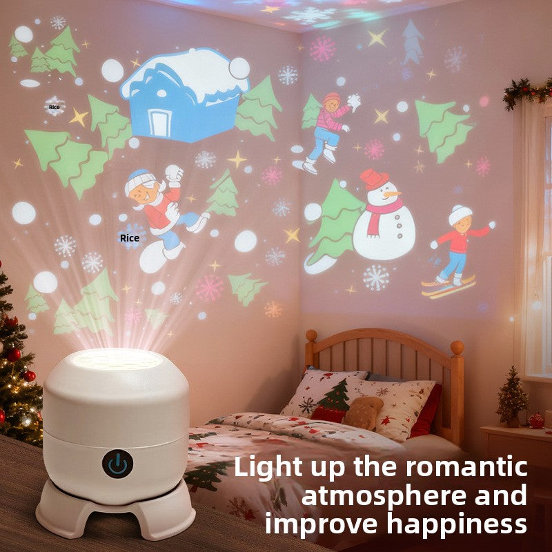 LED Christmas Projector Light for Festive Holiday Decor - Cherished Harbor Gifts