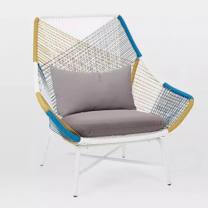 Modern Outdoor Rattan Lounge Chair