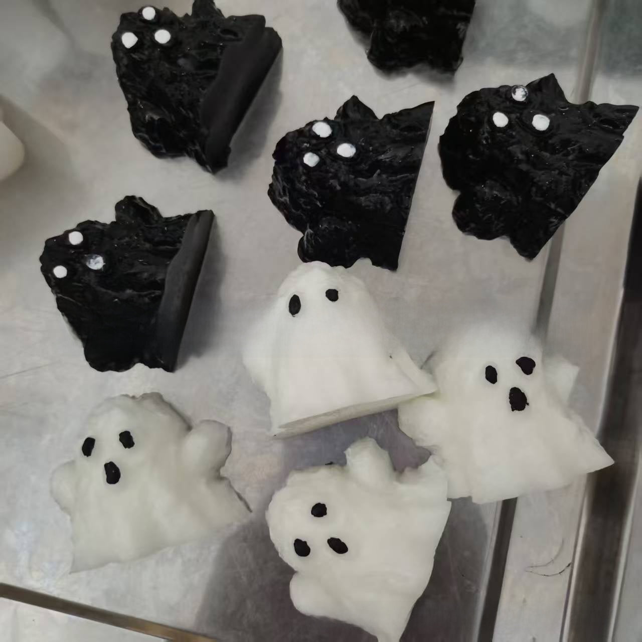 Halloween Ghost Squeeze Toy for Stress Relief and Fun - Cherished Harbor Gifts