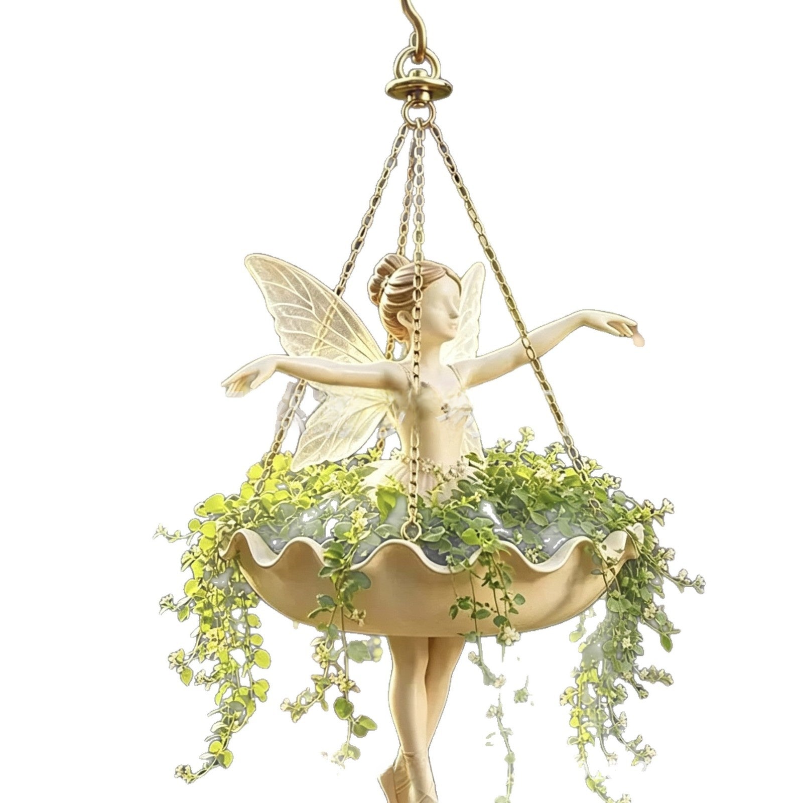 Charming Fairy Wall Planter for Whimsical Home Decor - Cherished Harbor Gifts
