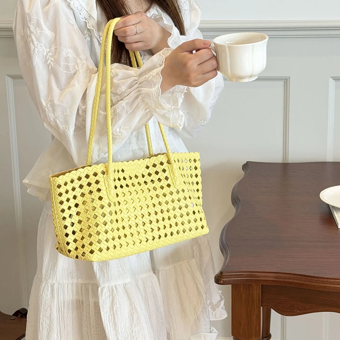 Mothers day Single-Shoulder Underarm Mother-and-Child Tote Handbag