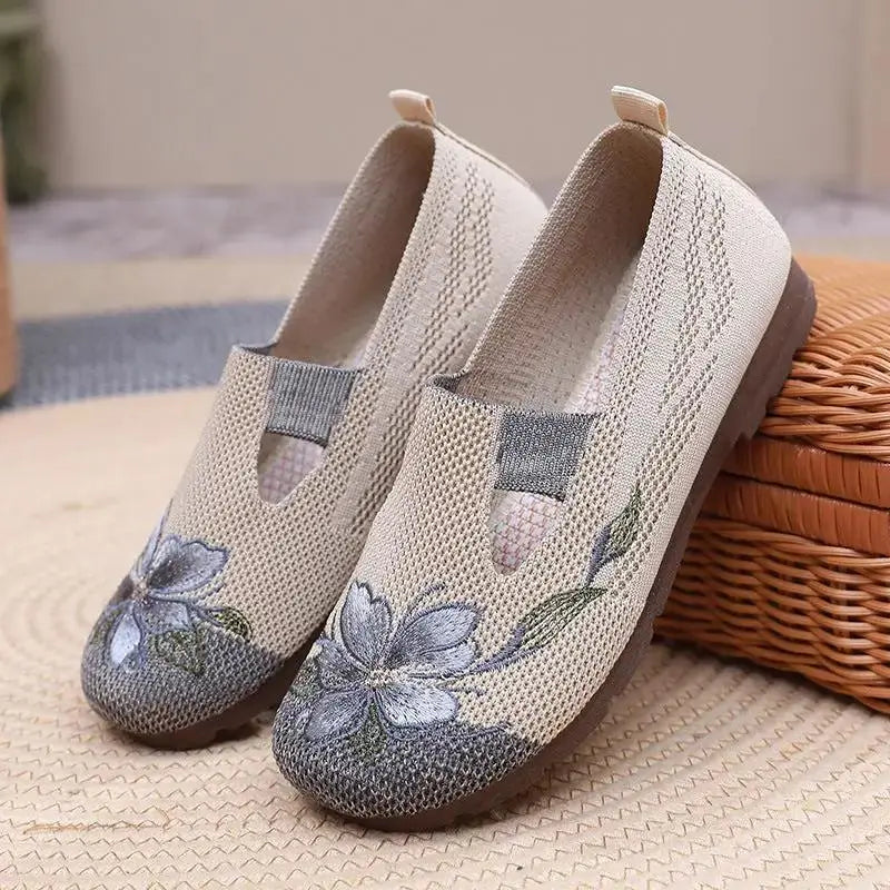 Women's Breathable Slip-Ons for Casual Summer Walking by TED