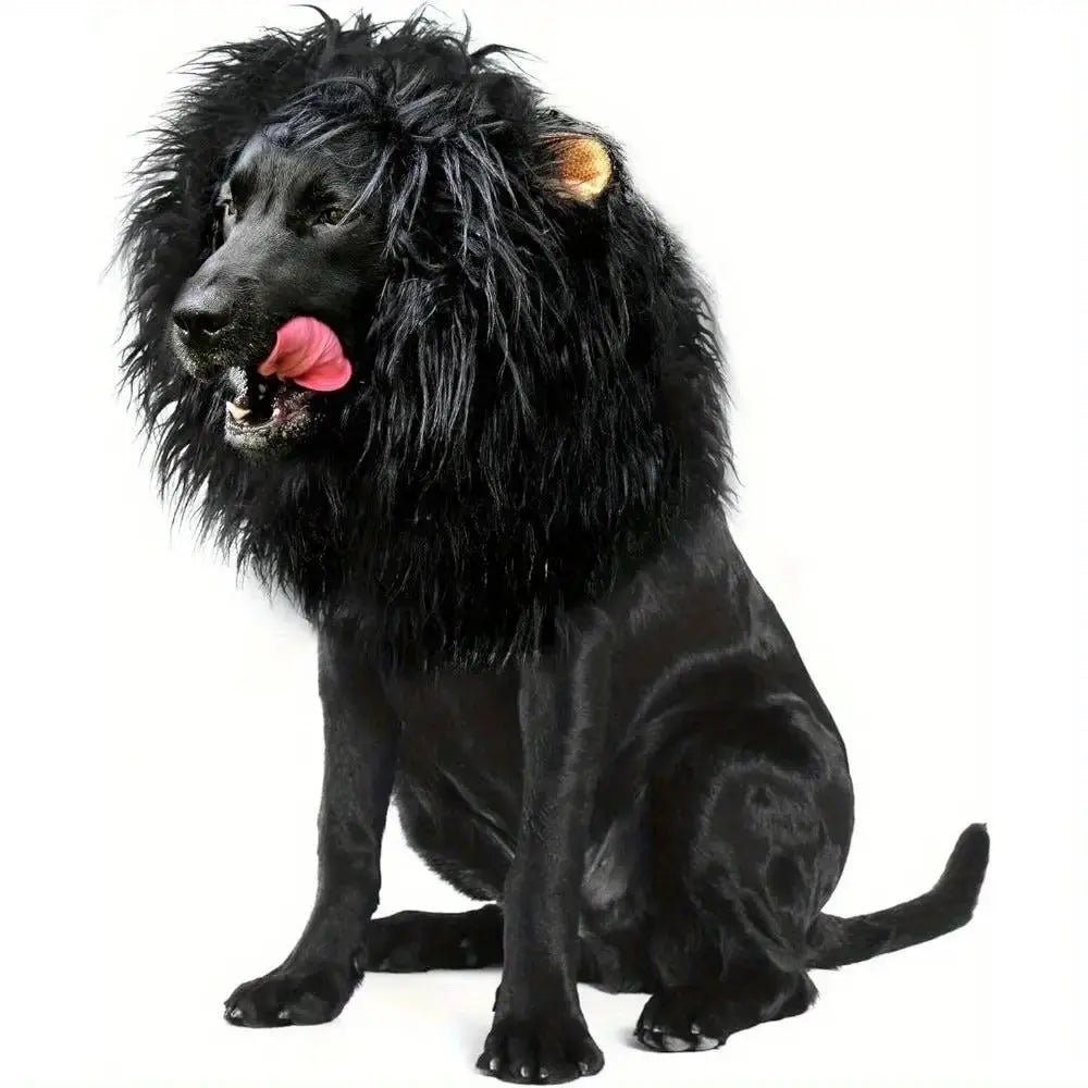 Lion Costume for Pets - Adjustable Wig with Ears by TED