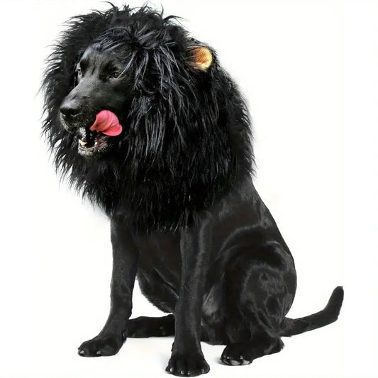 Lion Costume for Pets - Adjustable Wig with Ears by TED