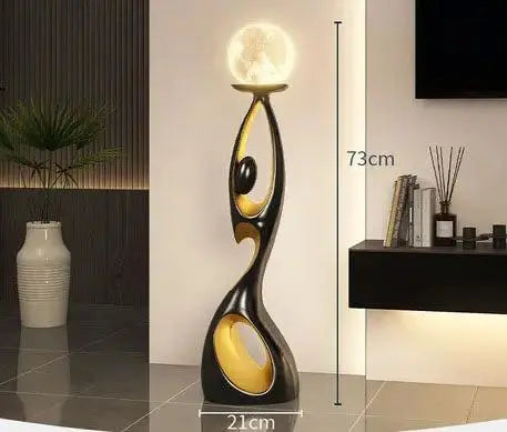 Large Modern Resin Floor Sculpture – Statement Piece by Cherished Harbor Gifts by EPR