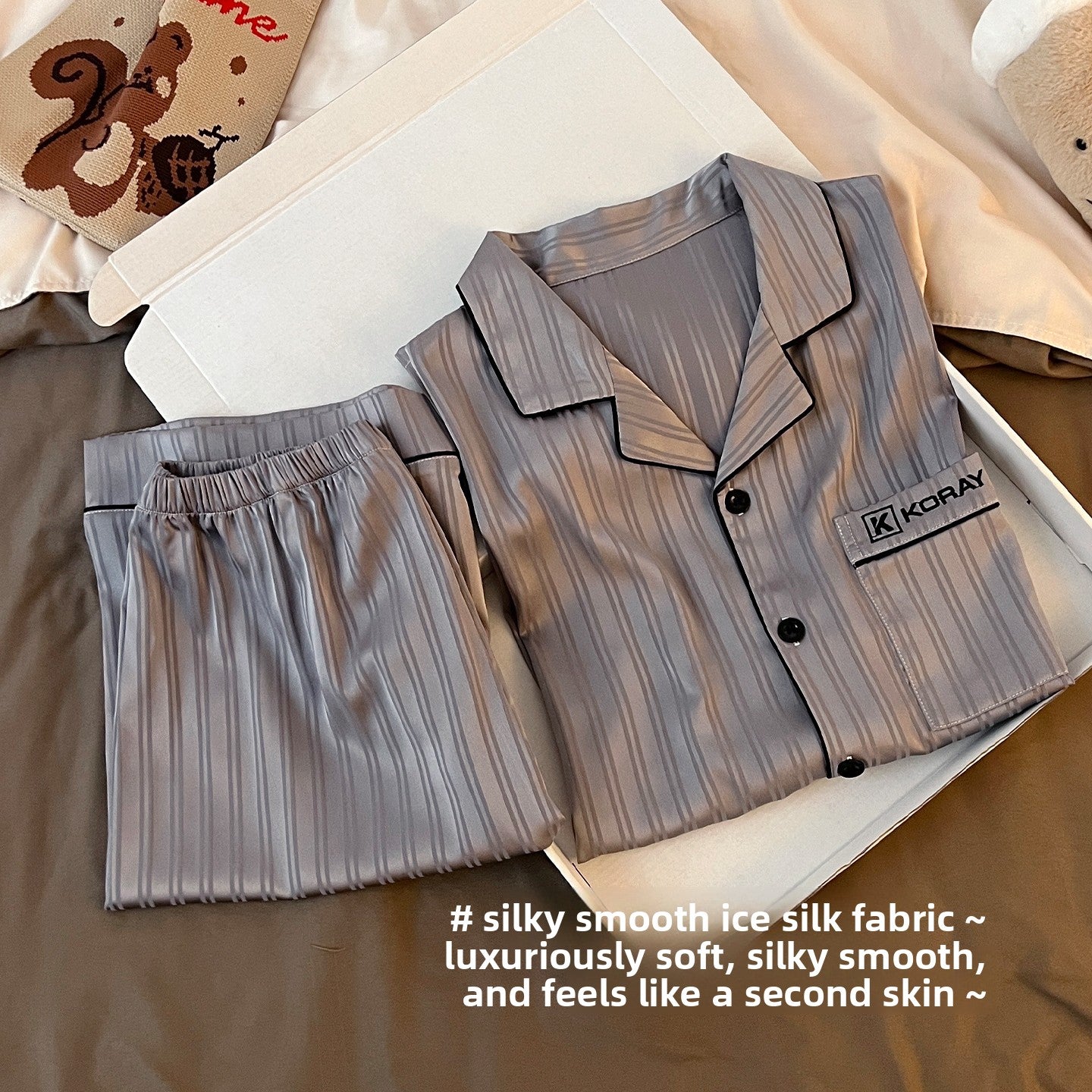 Lightweight Men's Pajamas Set for Comfortable Sleepwear - Cherished Harbor Gifts