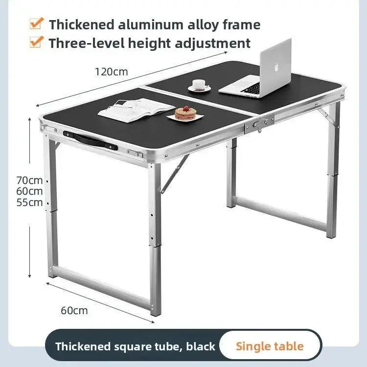 Small folding dining table and chairs by TED