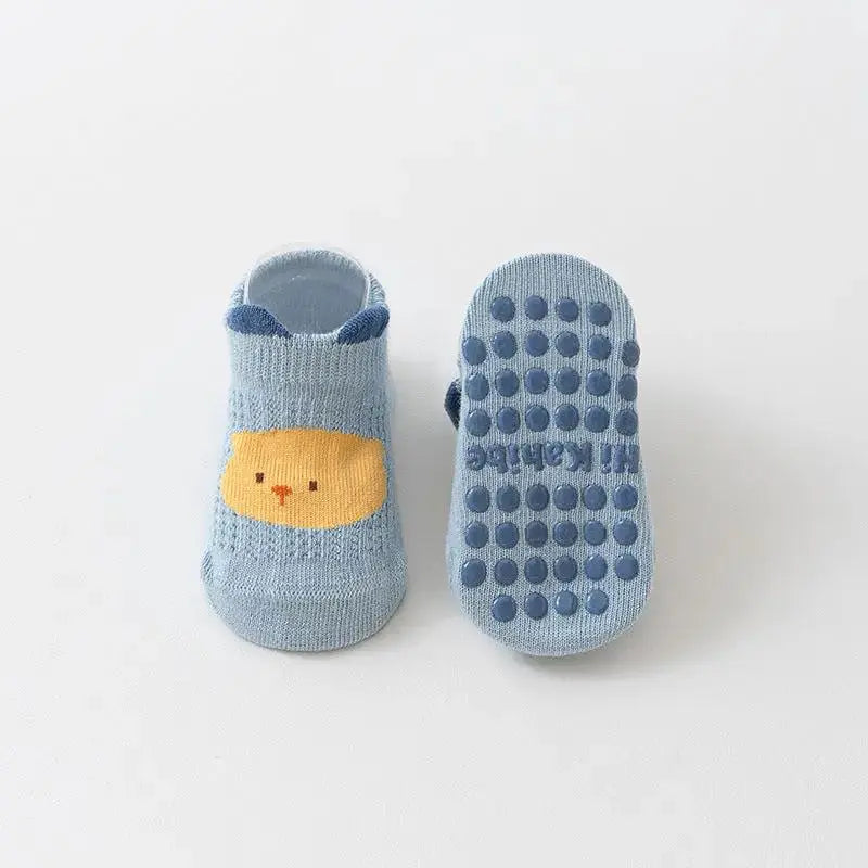 Non-Slip Baby Socks for First Walkers - Cartoon Grip Design by TED