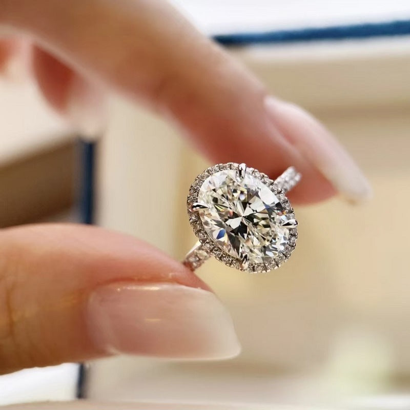 Adjustable Engagement Ring - Cubic Zirconia Promise Ring - Cherished Harbor Gifts