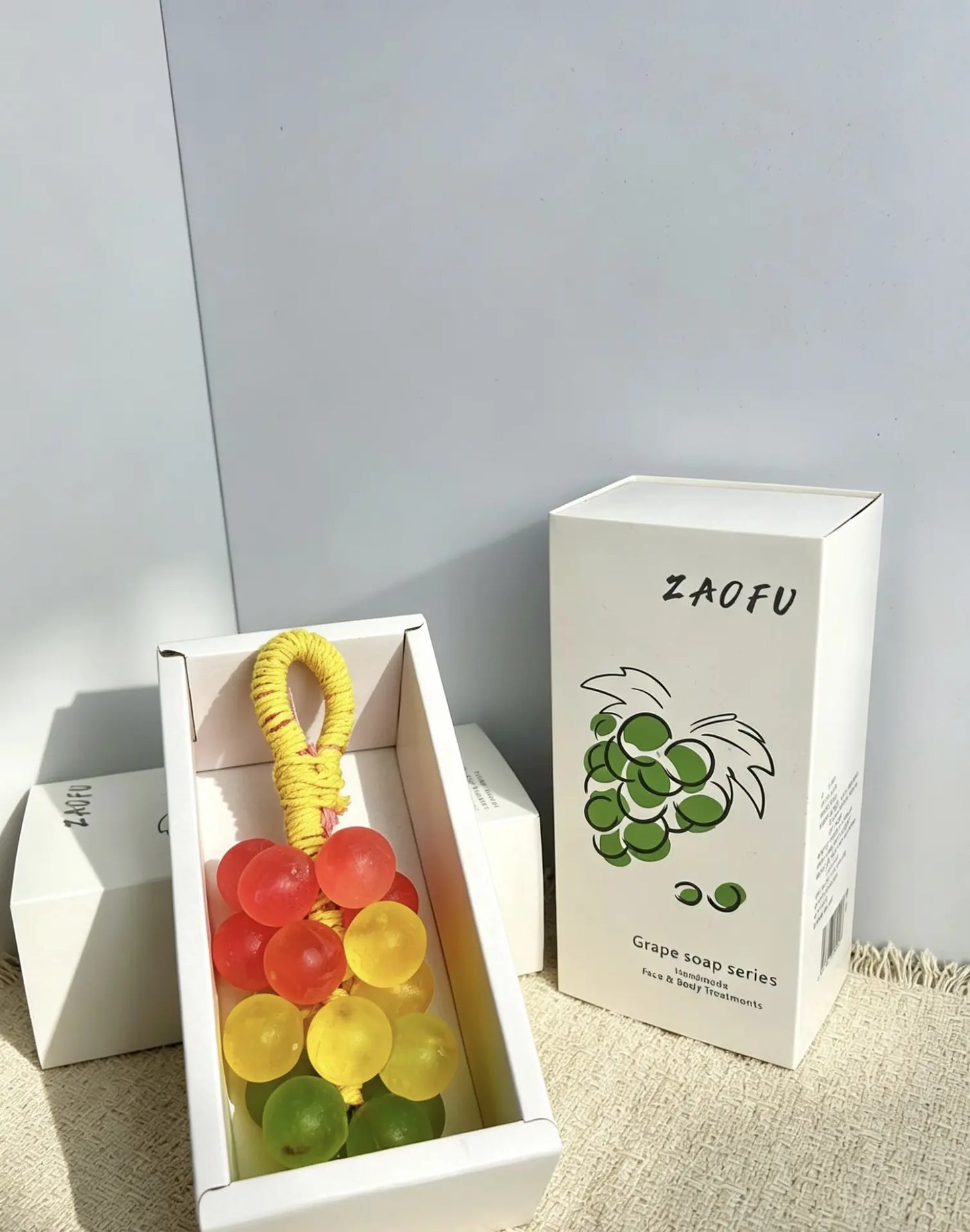 Handmade Crystal Grape Soap Gift
