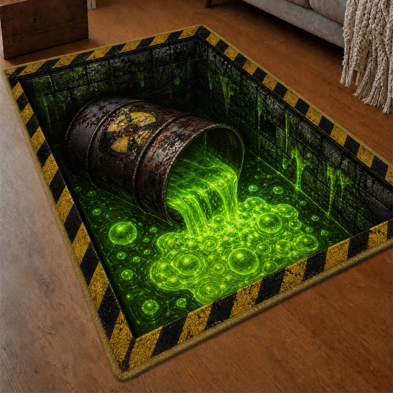 Spooky Halloween Area Rug for Living Room & Bedroom Decor - Cherished Harbor Gifts