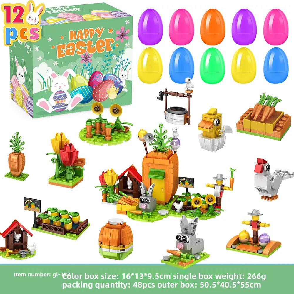 Easter Surprise Eggs with Hidden Toys for Children