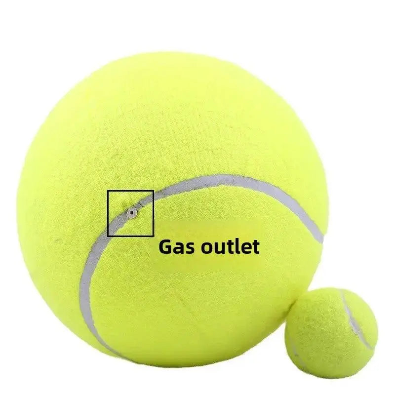 Giant Inflatable Tennis Ball for Outdoor Play and Fun by TED