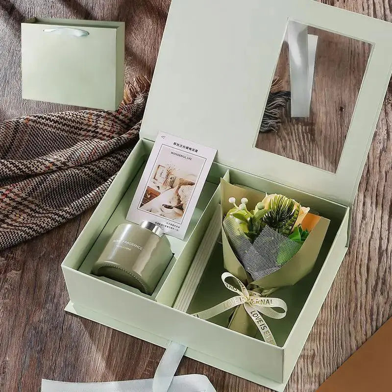 Aromatherapy Gift Box - Flameless Floral Fragrance Set by TED