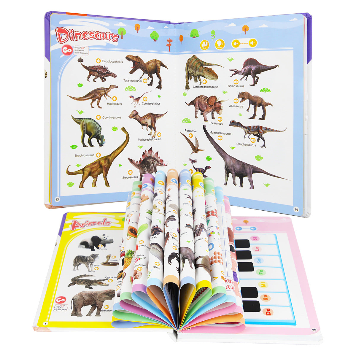 Interactive Learning Book for Kids - Touch & Read Toy - Cherished Harbor Gifts