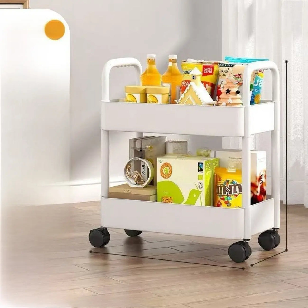 Compact Storage & Organization Shelf