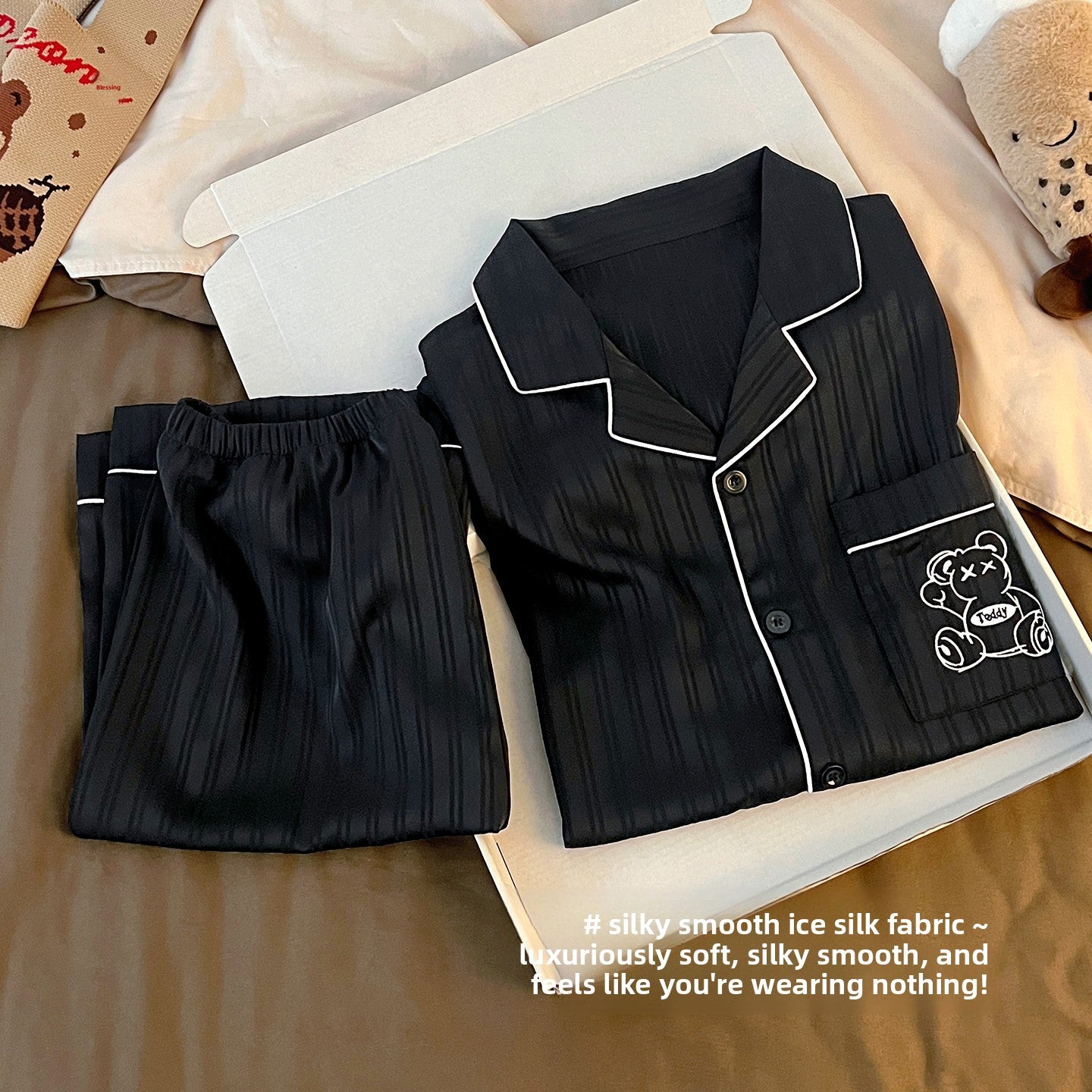 Lightweight Men's Pajamas Set for Comfortable Sleepwear - Cherished Harbor Gifts