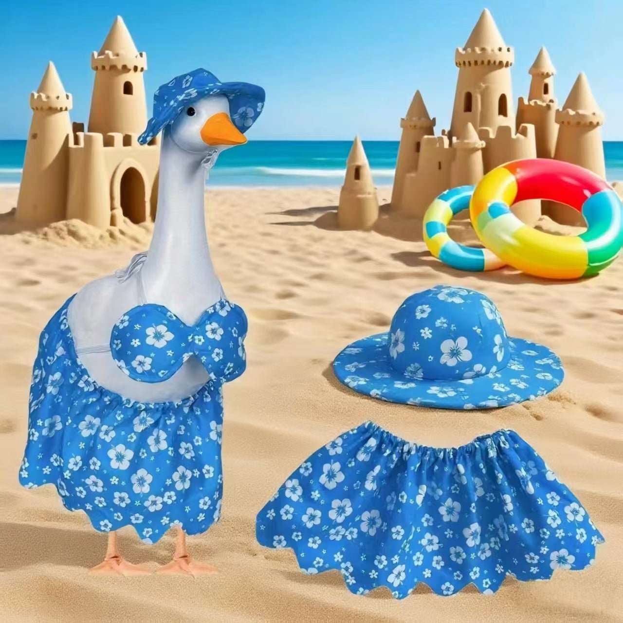 Festive Goose Costume Decorative Holiday Outfit - Cherished Harbor Gifts