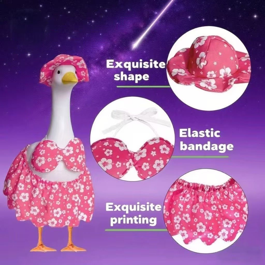 Festive Goose Costume Decorative Holiday Outfit - Cherished Harbor Gifts