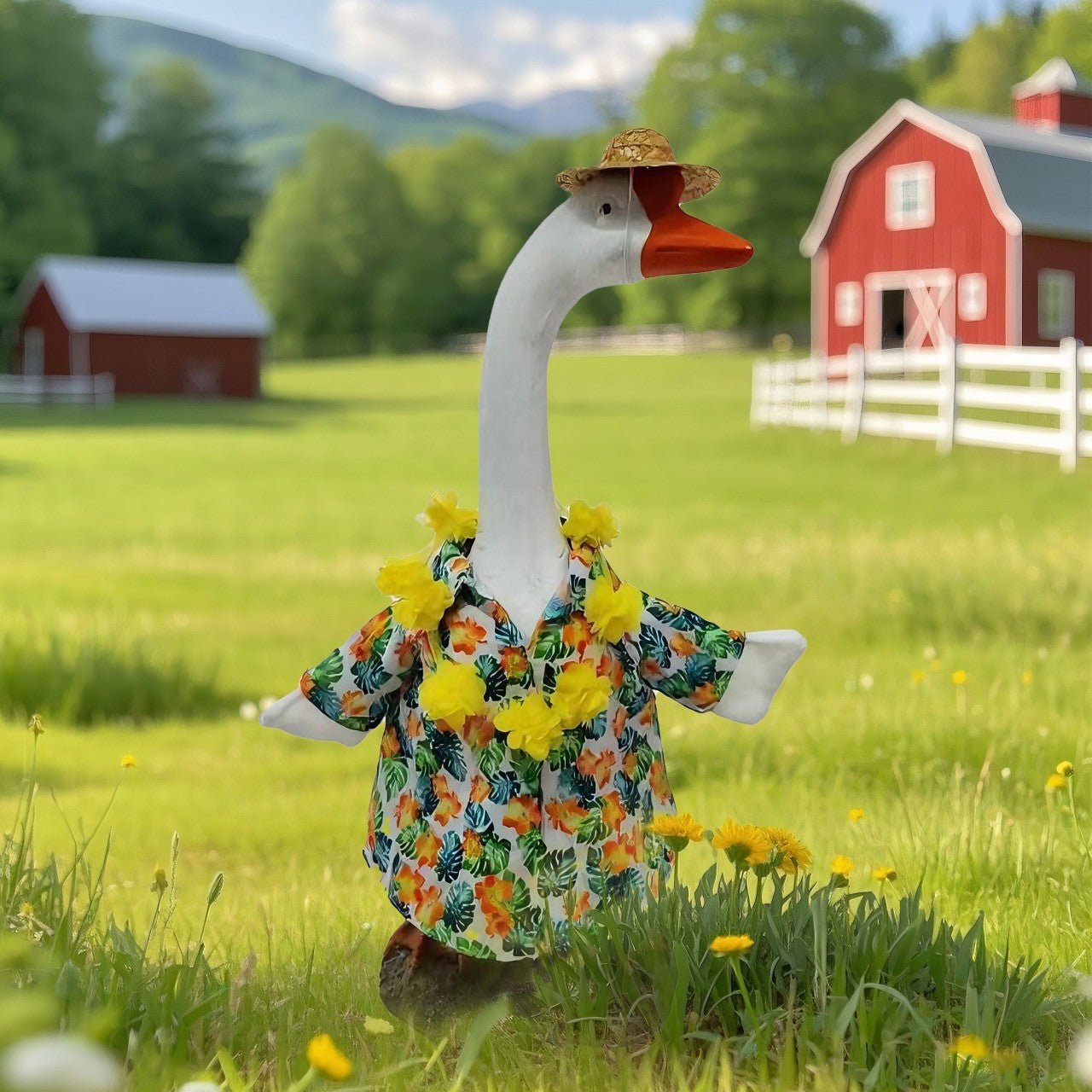 Festive Goose Costume Decorative Holiday Outfit - Cherished Harbor Gifts