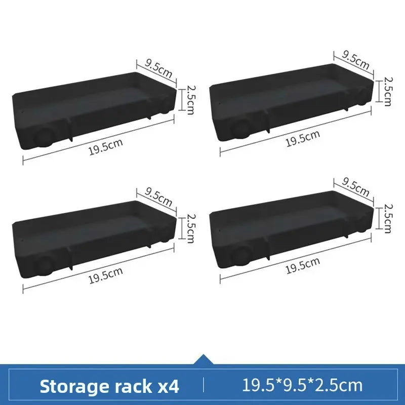 Wall-Mount Perforated Organizer Board