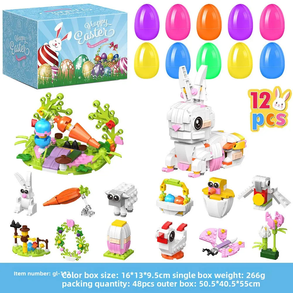 Easter Surprise Eggs with Hidden Toys for Children