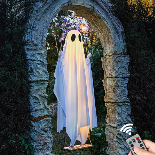 LED Halloween Ghost Decoration for Outdoor Yard Decor - Cherished Harbor Gifts