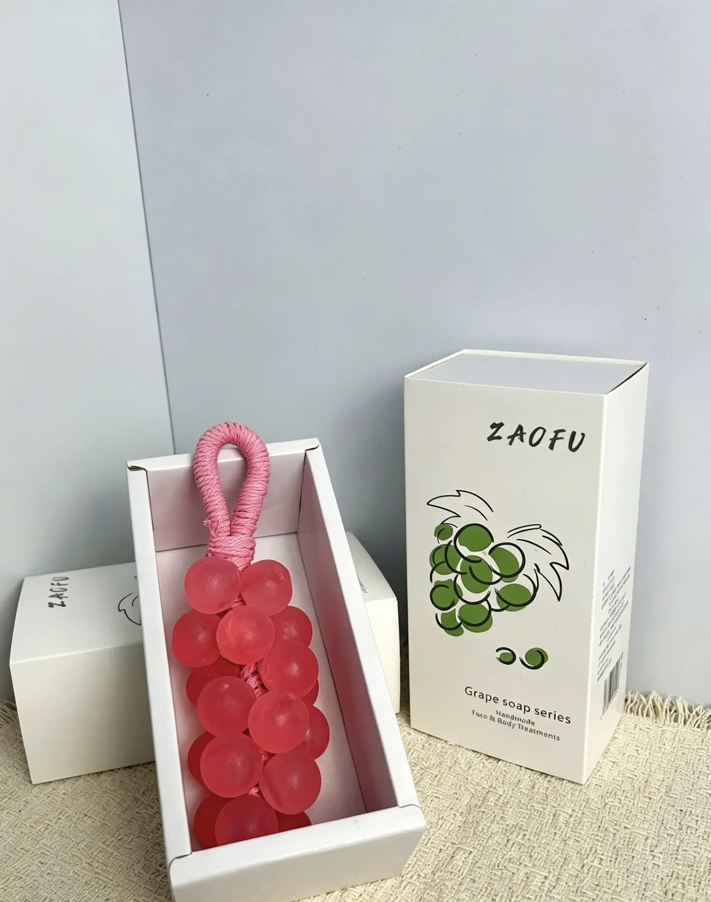 Handmade Crystal Grape Soap Gift