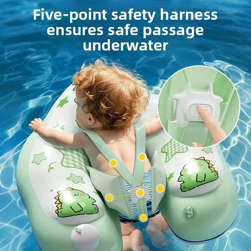 Baby Swim Float Canopy for Safe Water Play and Fun by TED