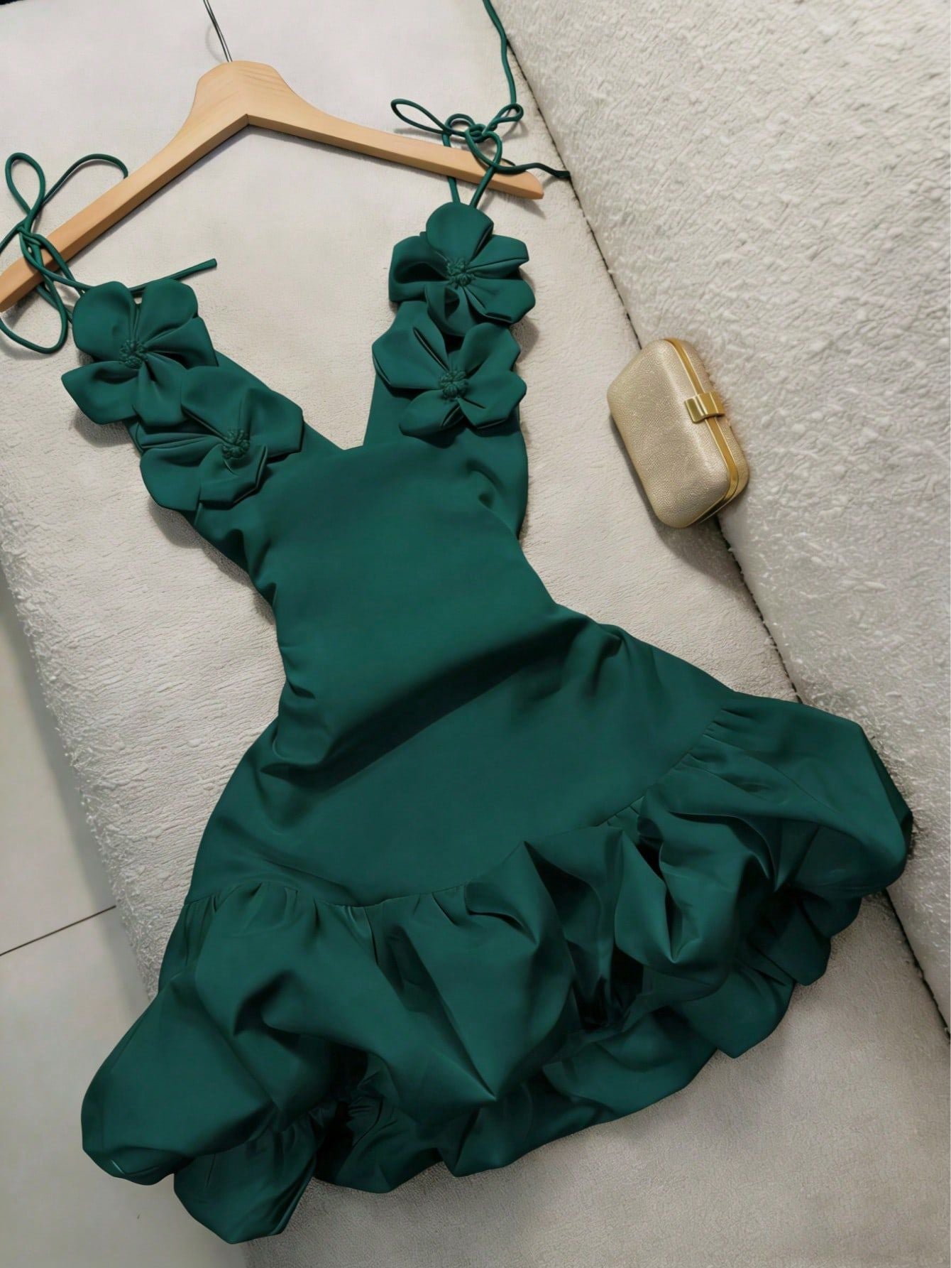 Floral Strap Holiday Dress - Cherished Harbor Gifts