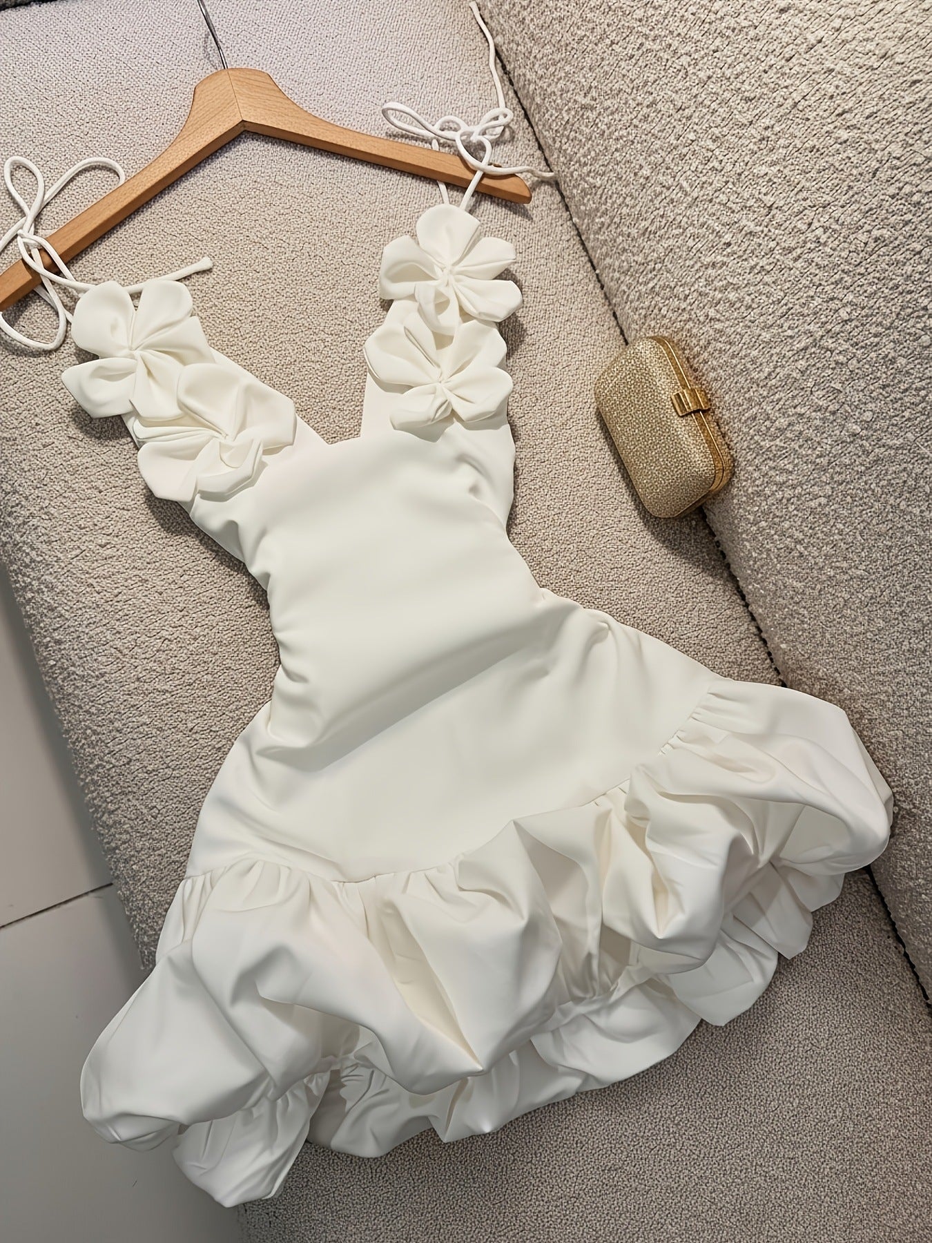 Floral Strap Holiday Dress - Cherished Harbor Gifts
