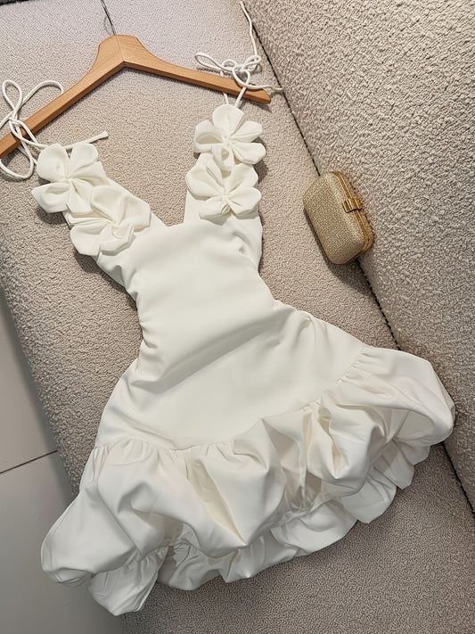 Floral Strap Holiday Dress - Cherished Harbor Gifts