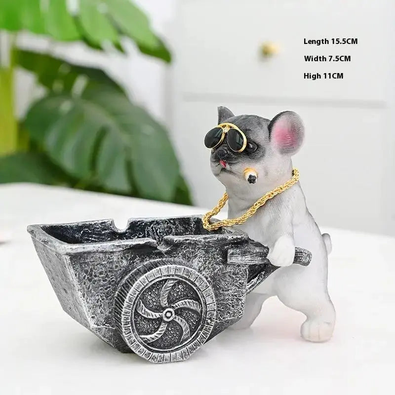 Creative Cartoon Dog Ashtray for Unique Home Decor by CHG-IJ