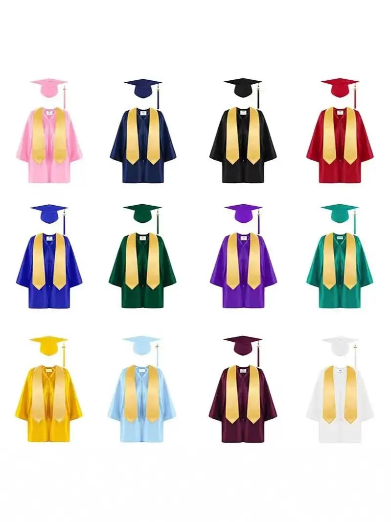 Kids Graduation Gown Set for Kindergarten & Elementary by TED