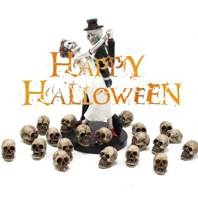 Halloween Skeleton Resin Figurine Spooky - Cherished Harbor Gifts