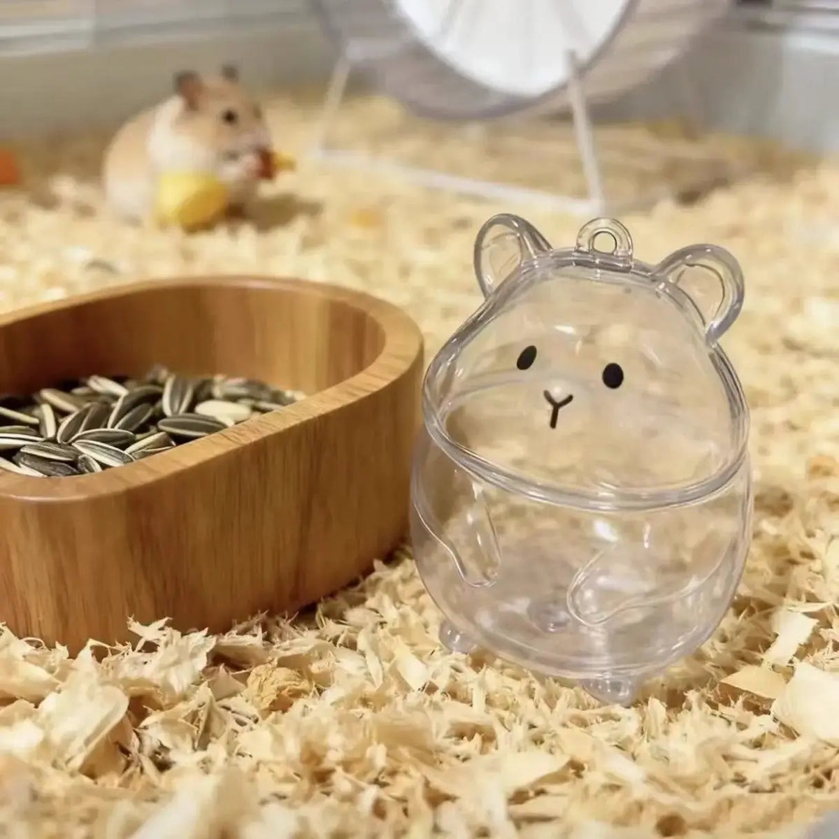 Hamster Memorial Keychain for Cherished Pet Remembrance by TED