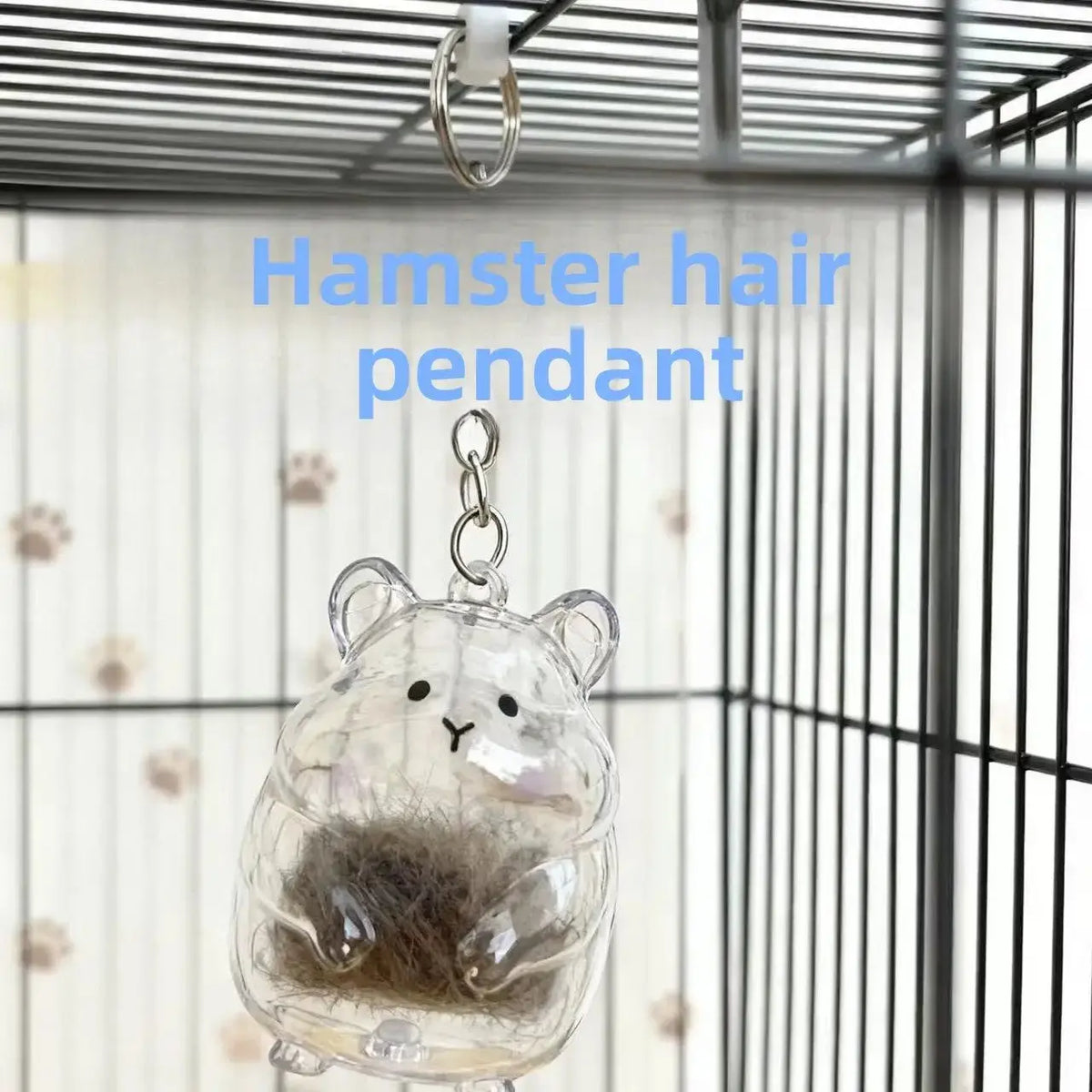 Hamster Memorial Keychain for Cherished Pet Remembrance by TED