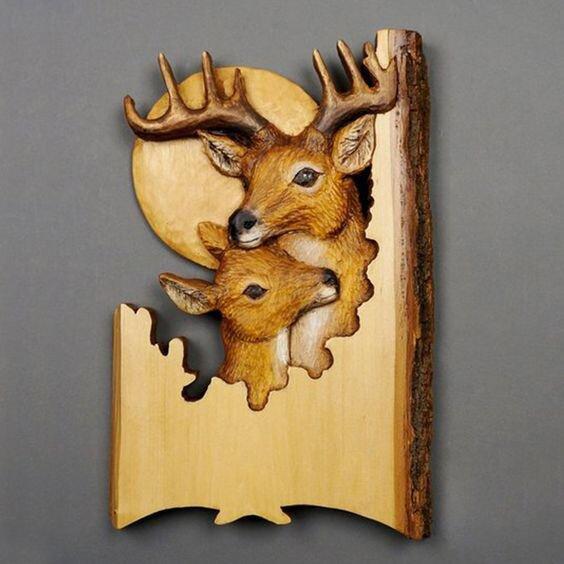 Handcrafted Zodiac Animal Wood Wall Hanging Décor - Cherished Harbor Gifts