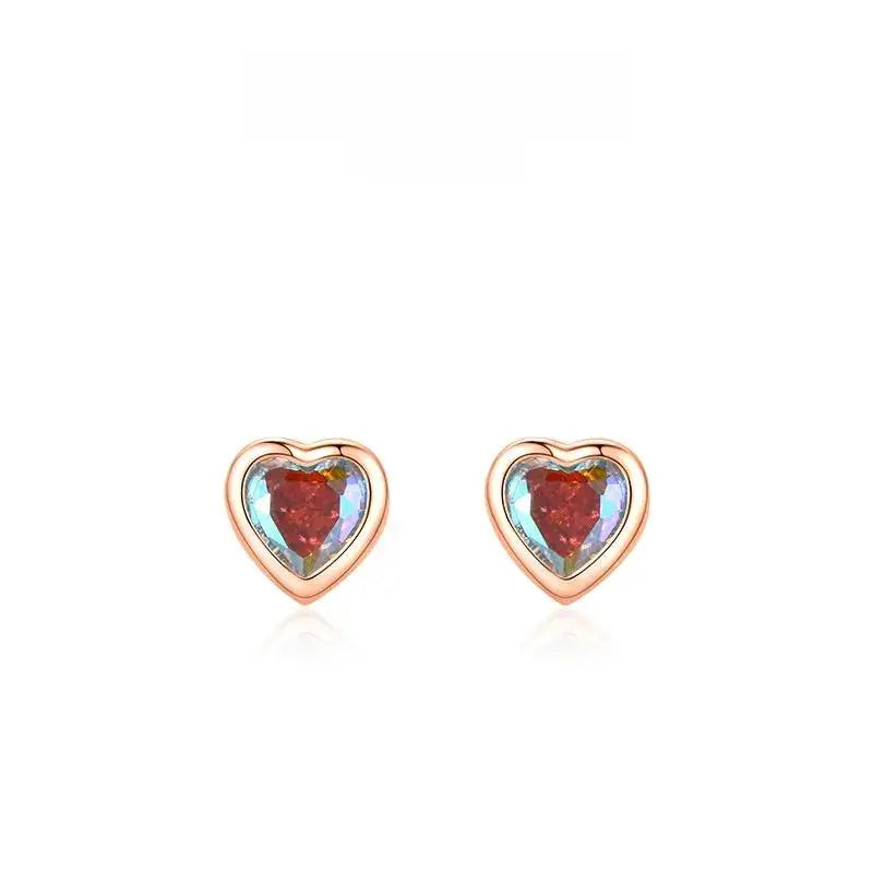 925 Sterling Silver Heart Jewelry Collection – Adjustable Ring, Stud Earrings & Bracelet by Cherished Harbor Gifts by TED