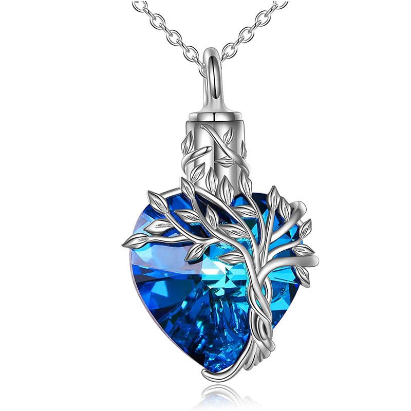 Heart Tree of Life Memorial Necklace - Cherished Harbor Gifts