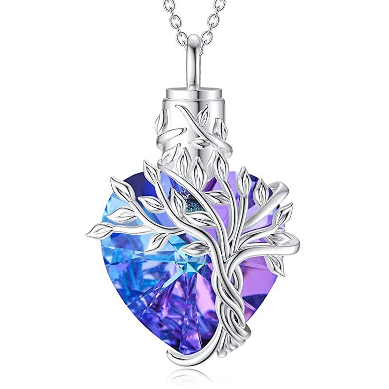 Heart Tree of Life Memorial Necklace - Cherished Harbor Gifts