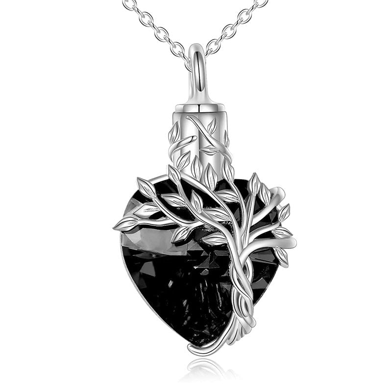 Heart Tree of Life Memorial Necklace - Cherished Harbor Gifts