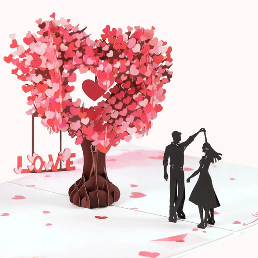 3D Anniversary Greeting Card for Couples and Keepsakes by TED