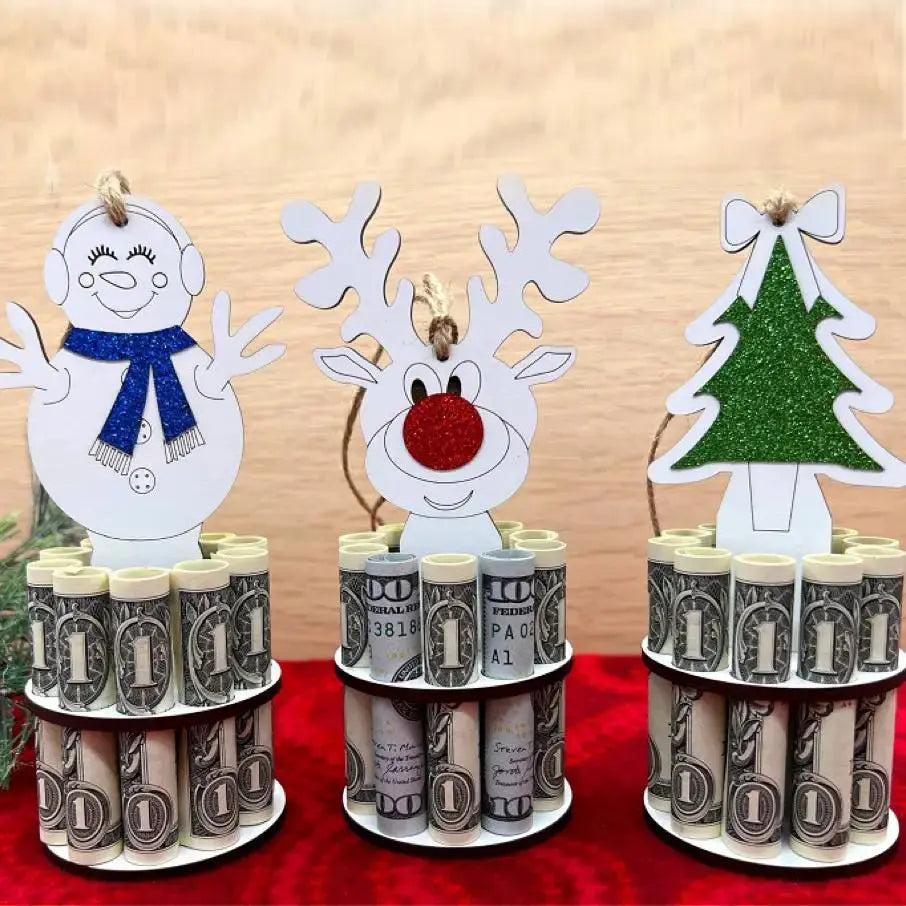 Unique Christmas Wallet Gift for Holiday Craft Lovers by CHG-IJ